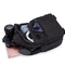 حقيبة كاميرا SLR من القماش للتصوير الفوتوغرافي حقيبة الكتف عبر الجسم مع غطاء مقاوم للماء